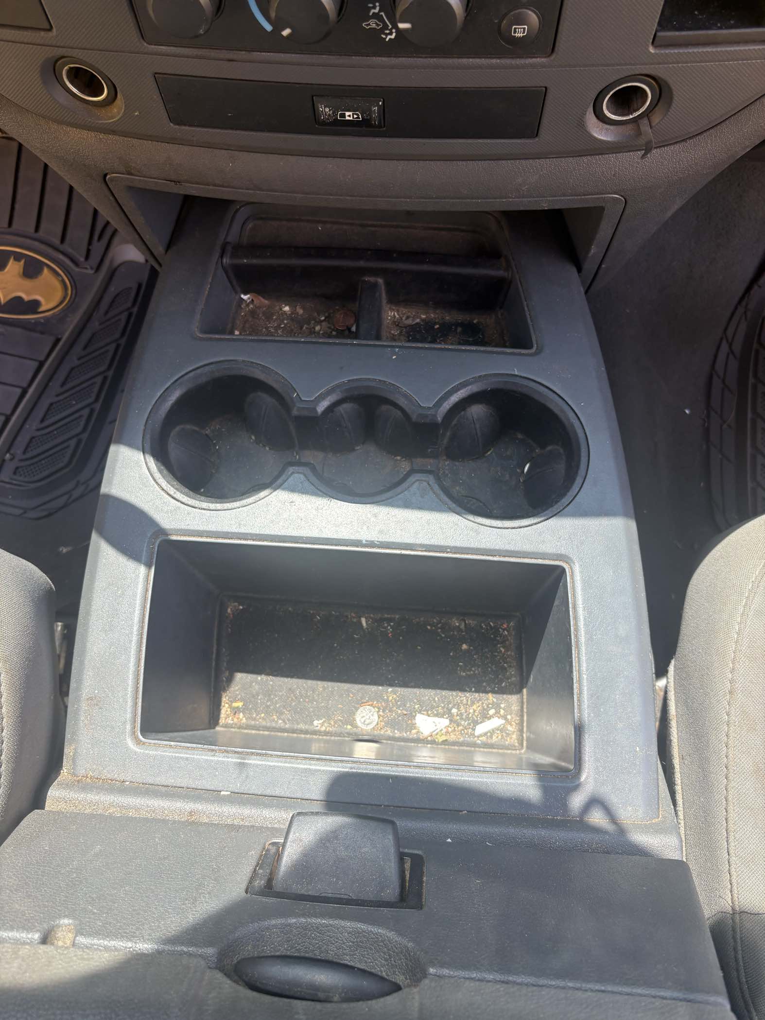 Interior Console Detail - Before